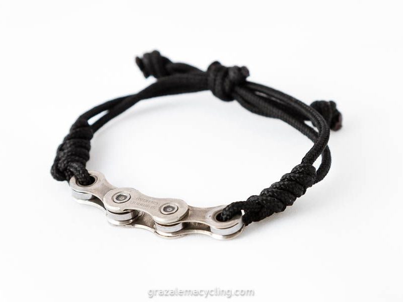 Bicycle Chain Bracelet black